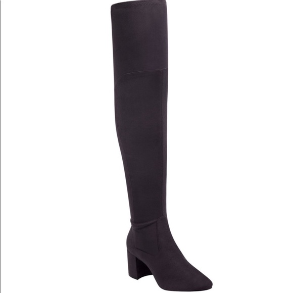 Marc Fisher Jayne Over The Knew Boots New $229 - Picture 1 of 7